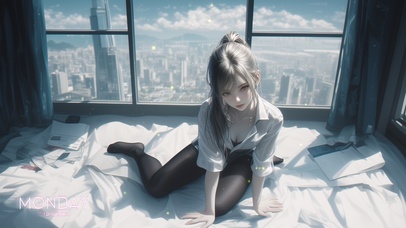 她的嘴唇柔润如玫瑰花瓣