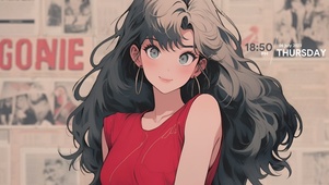 复古动漫美女