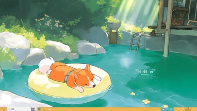 柯基的夏天主题