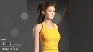4K性感3D建模Ai美女