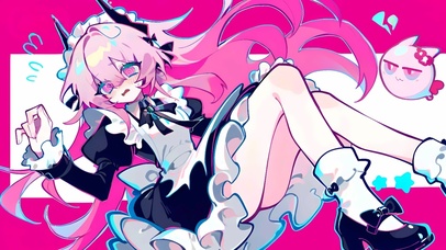 特蕾西娅-喵斯快跑-惊慌-女仆