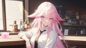 白衬衣女孩