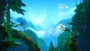4K护眼山林