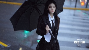 街雨美女