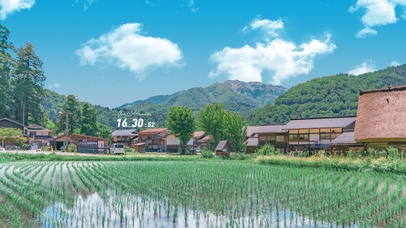 4K唯美治愈日系村庄