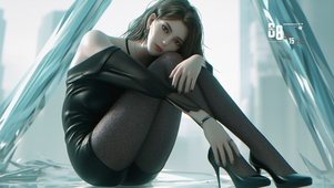 娇艳如花，美目盼兮