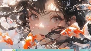 水下美少女