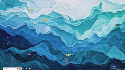 护眼简约AI壁纸