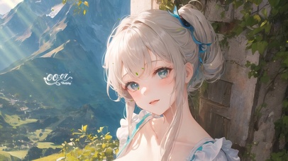 4K唯美清纯可爱少女