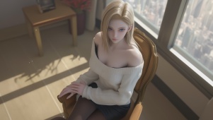 甜美阳光女孩