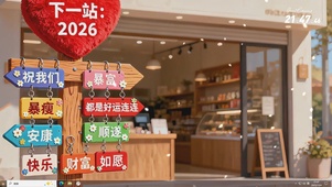 2026暴富暴瘦好运连连