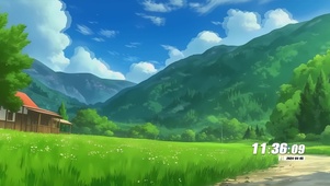 护眼青山绿景