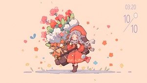 卖花小女孩