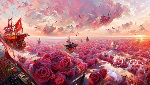 玫瑰花海