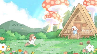 清新治愈木屋小可爱