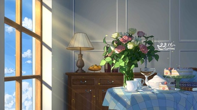 5K 清新阳光下午茶