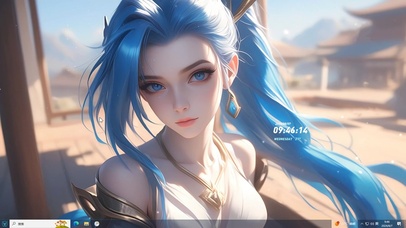 游戏女神金克斯主题