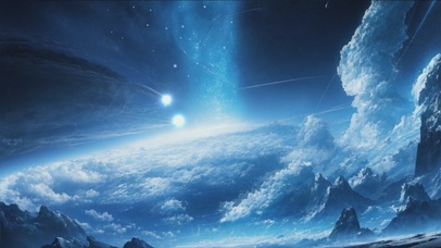 4k云海流星星空