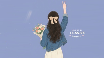 爱笑的女孩运气好