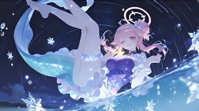 水中少女-柚鸟夏