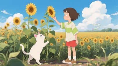 向日葵花海千寻