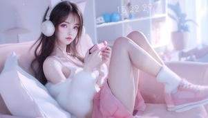 甜美女孩