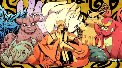 九尾大合集火影忍者