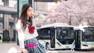 4K清纯JK制服美女