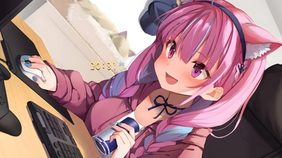 电脑房间阿夸少女