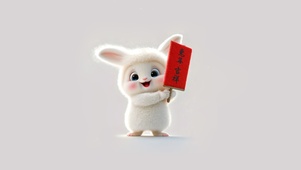 兔子祝吉祥