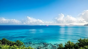蓝色的海