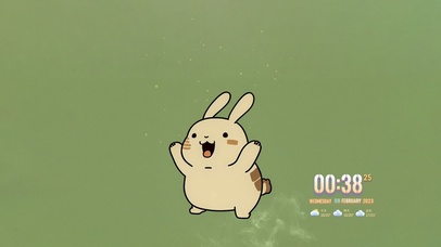 简约 兔子 吉祥兔 4K