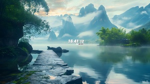 古风云雾山海