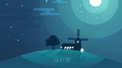 极简主义【玩秋千的孩子】