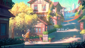 治愈唯美国风小镇少女
