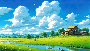 宁静风景