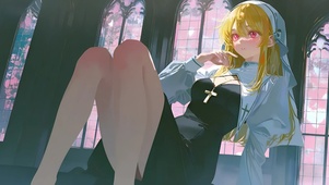 星野露比-修女制服美女