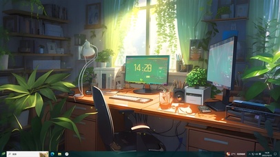 静谧有氧书房 护眼	