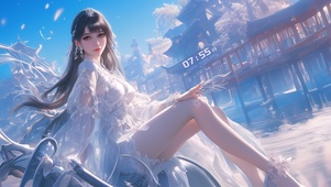 仙气飘飘气质美女