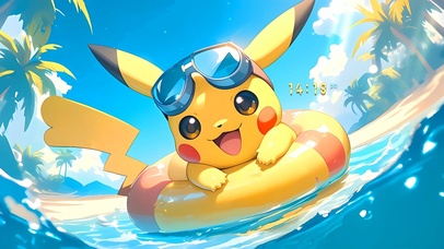 冲浪皮卡丘