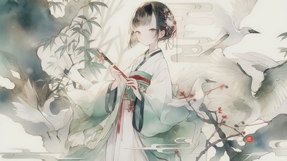 4K古风美女壁纸