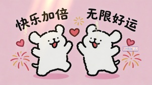 无限好运 快乐加倍