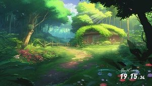 绿色护眼清新壁纸