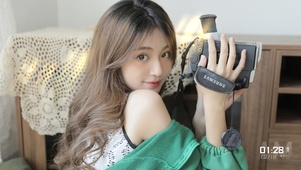 清纯女孩居家摄影