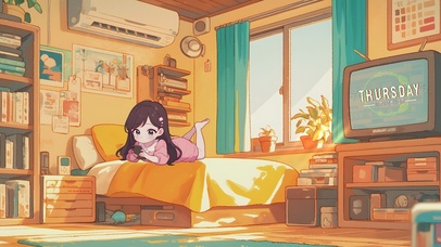 周末宅家的欢乐时光