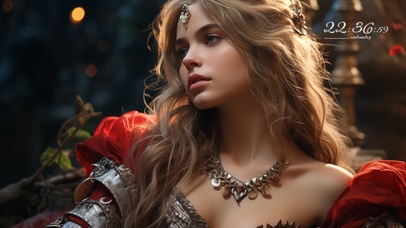 4K唯美金发女神西方美女