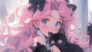 可爱小女孩