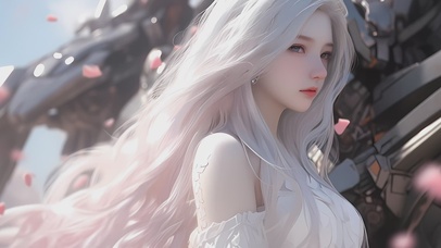 4K唯美机甲美女