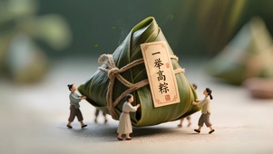 幸福安康~一举高粽！