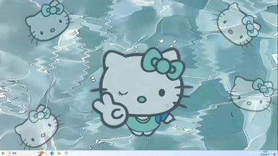 水波纹Kitty  主题